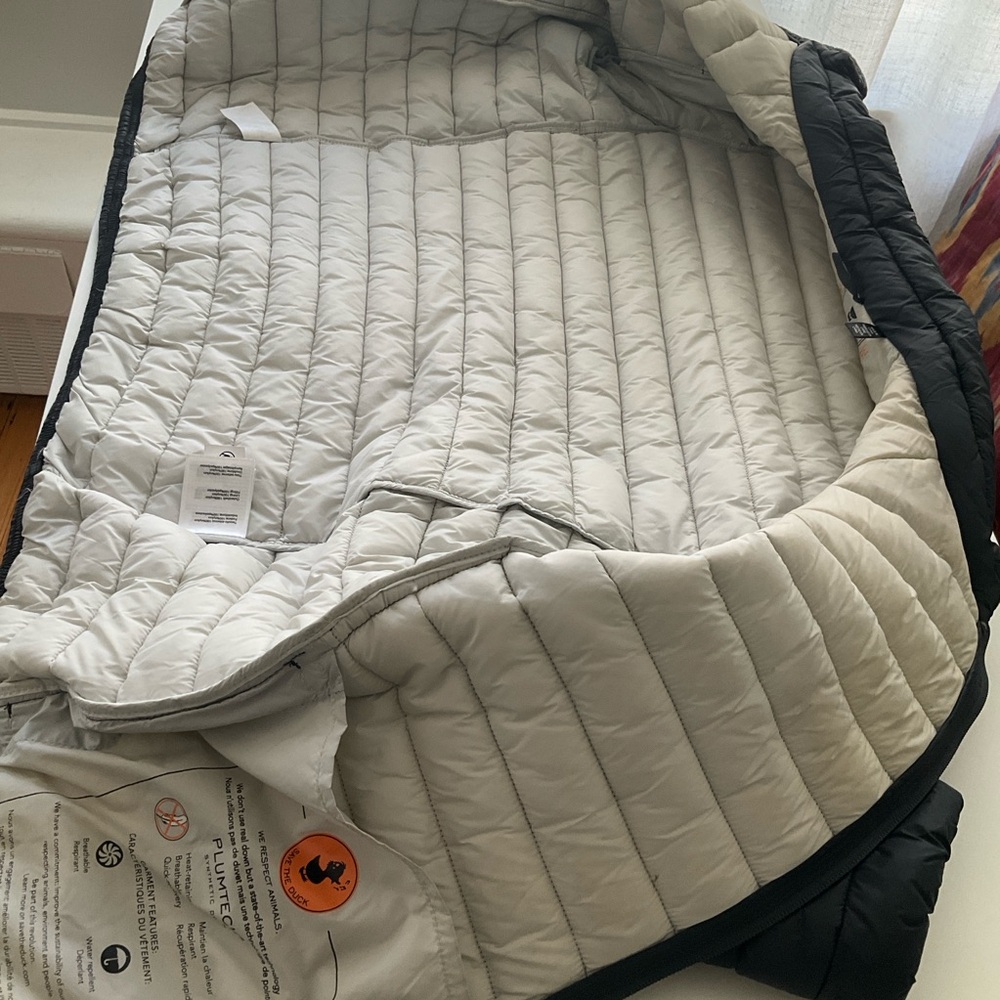 SAVE THE DUCK Men's XL Dark Blue Puffer Jacket - Picture 10 of 13